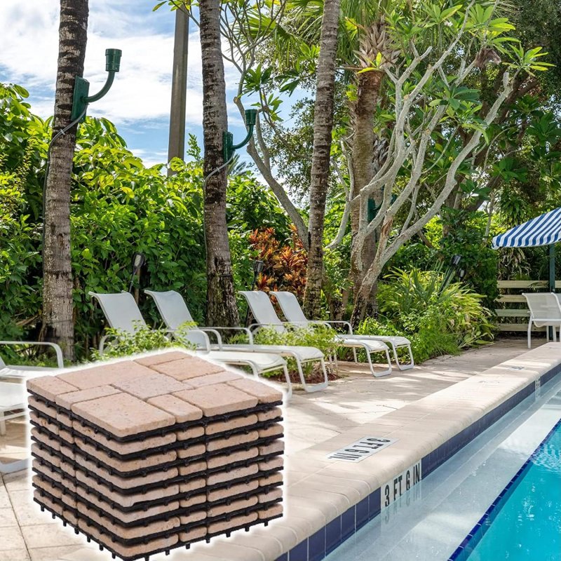 Baldosas de Travertino para terraza, jardines, balcones, piscinas, sa