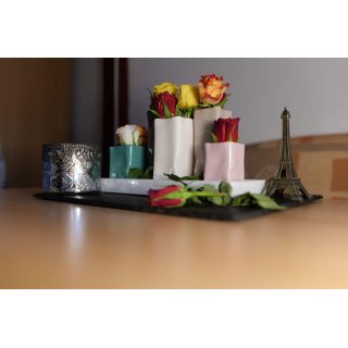 Home & Decorations Vasi da Fiori decorativi in Ceramica - Multicolore- 5 Vasi