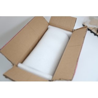 Jinfa Handgefertigte kleine Keramik Deko Blumenvasen Set aus 5 Vasen in wei�