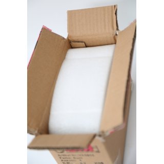 Jinfa Vasi moderni da interno in ceramica | Bianco | 18 x 7 x 11 cm | Set da 7 vasi | Vasi per fiori decorativi, soprammobili moderni, regalo, centrotavola ceramica