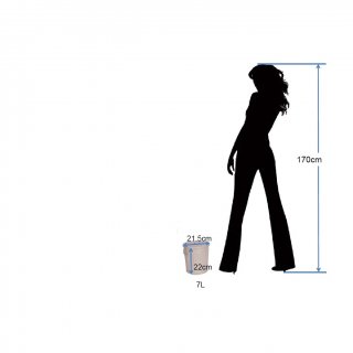 Dustbin Dustbin vintage Laundry bin Dustbin Dustbin with carrying handles