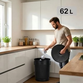 Dustbin Dustbin vintage Laundry bin Dustbin Dustbin with carrying handles