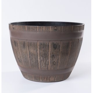 Jinfa 1 Blumenkbel aus Kunststoff in Holzoptik | Farbe:...