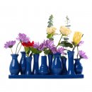 Jinfa Handgefertigte kleine Keramik Deko Blumenvasen Set...