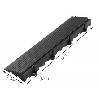 BodenMax Klick Bodenfliesen Set Seitenteil gerade mit...