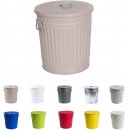 Jinfa | Cubos de basura con tapa color Beige en cuatro...