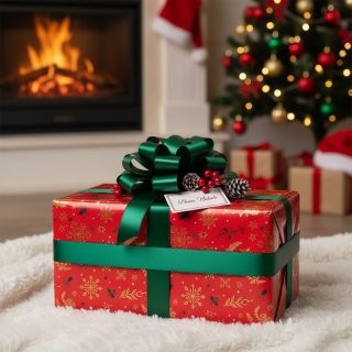 eGenuss Handgefertigtes Picknickkorb f�r 2 Personen ? K�hlfach, Multifunktionsmesser, Edelstahlbesteck, Teller und Weingl�ser inklusive - GR�N Gingham-Muster