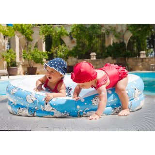 BodenMax Sportmatte Fitnessraum EVA Gymnastikmatte rutschfest Pool Unterlegmatte Bodenschutz dick | 58x58x1 cm grau | 24 St�ck