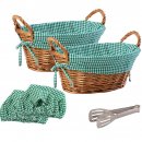 eGenuss 2 Landhausstil dicke Weiden Brotk�rbe + 2...