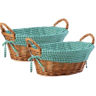 eGenuss Brotk�rbe einkaufsk�rbe obstk�rbe geflochten...