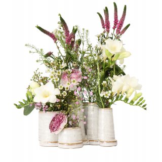 Jinfa 1er-Set Blumenvasen auf festem Sockel | Dekorativer...