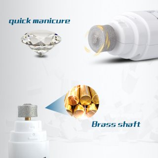 L&W BROS Haustier Krallenschleifer Premium Nagelmaschine Nagelschleifer, 3 Schleif Ports,Wiederaufladbare Nageltrimmer fr Hund und Katze, Diamantschleifscheibe, Geruscharm, USB-Anschluss