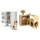 Haustierm�bel aus Holz ? Futterstation, Haustierschrank...