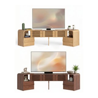 eGenuss TV Lowboard ausziehbar & verstellbar,...