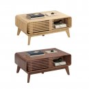eGenuss Moderner Couchtisch mit Schiebet�r aus...