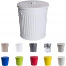 Jinfa Metal Trash Can with handles | 62 Litres | � 42 cm,...